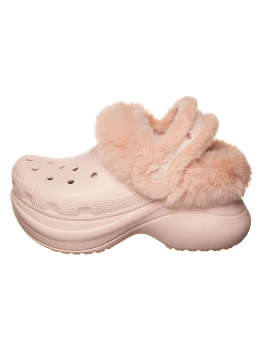 Zdjęcie produktu Crocs Chodaki "Bae Lined" w kolorze beżowym rozmiar: 34 / 35
