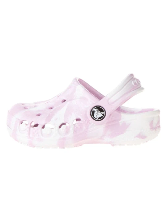 Zdjęcie produktu Crocs Chodaki "Baya Marbled" w kolorze jasnoróżowym rozmiar: 24 / 25