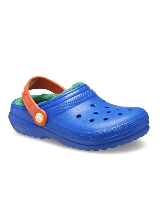 Zdjęcie produktu Crocs Chodaki "Classic Lined" w kolorze niebieskim rozmiar: 30/31