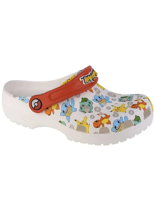 Zdjęcie produktu Crocs Chodaki "Classic Pokemon" w kolorze białym ze wzorem rozmiar: 28/29