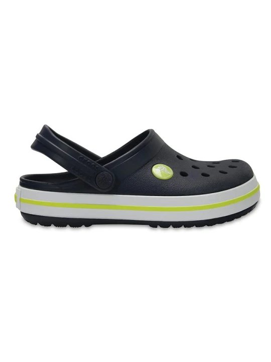 Zdjęcie produktu Crocs Chodaki "Crocband" w kolorze granatowo-żółtym rozmiar: 22/23