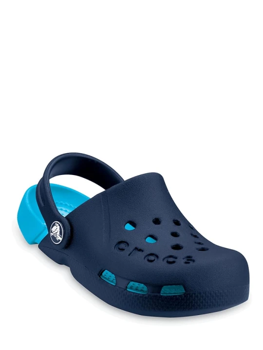 Zdjęcie produktu Crocs Chodaki "Electro" w kolorze granatowo-niebieskim rozmiar: 19/20