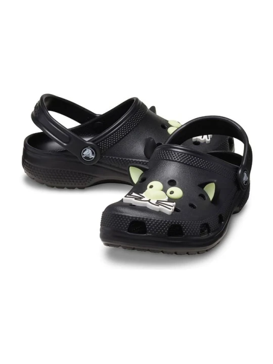 Zdjęcie produktu Crocs Chodaki "Glow Black Cat" w kolorze czarnym rozmiar: 20/21