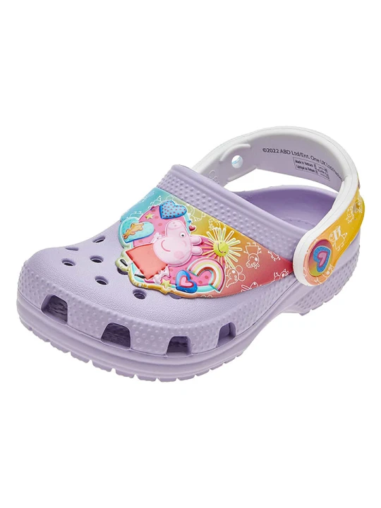 Zdjęcie produktu Crocs Chodaki "I AM Peppa Pig" w kolorze fioletowym rozmiar: 20/21