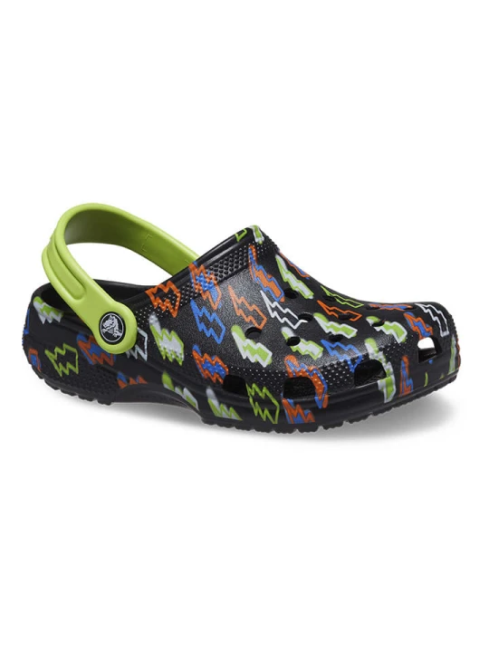 Zdjęcie produktu Crocs Chodaki "Lightning Bolt" ze wzorem rozmiar: 19/20
