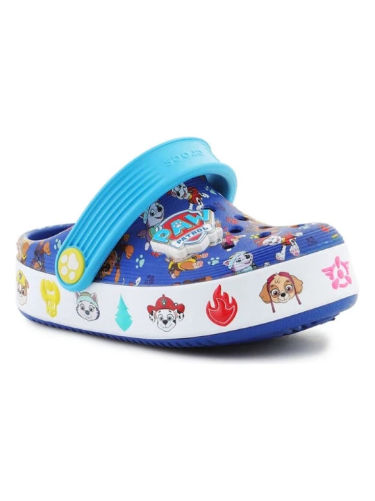 Zdjęcie produktu Crocs Chodaki "Paw Patrol Crocband IV" w kolorze niebieskim ze wzorem rozmiar: 22/23