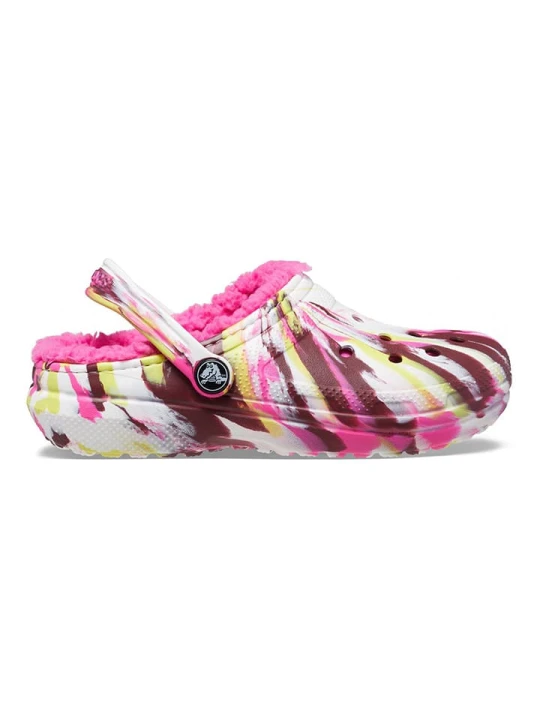 Zdjęcie produktu Crocs Chodaki w kolorze różowym ze wzorem rozmiar: 19 / 20