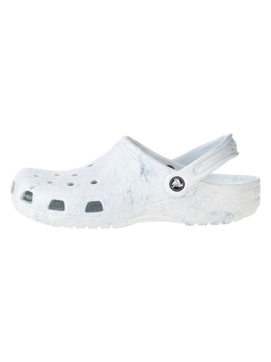 Zdjęcie produktu Crocs Chodaki "Watercolor Marbled" w kolorze białym rozmiar: 46 / 47