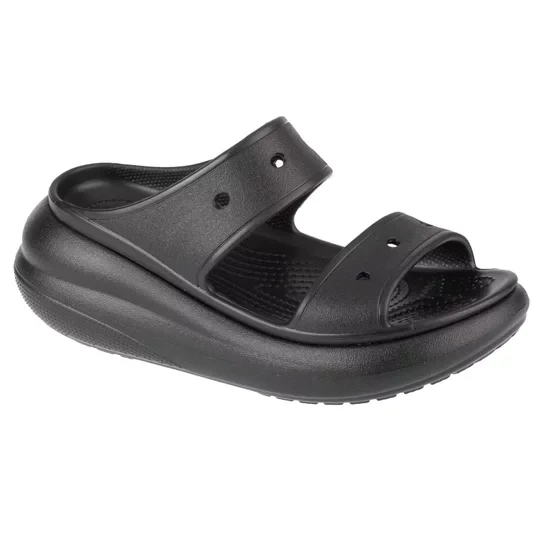 Zdjęcie produktu Crocs Classic Crush Sandal 207670-001, Damskie, Czarne, klapki, syntetyk, rozmiar: 38 / 39