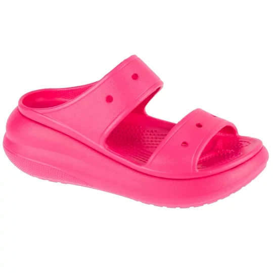 Zdjęcie produktu Crocs Classic Crush Sandal 207670-6ZQ, Damskie, Różowe, klapki, syntetyk, rozmiar: 38 / 39