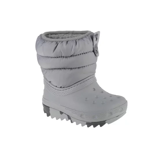Zdjęcie produktu Crocs Classic Neo Puff Boot Toddler 207683-007, Dla chłopca, Szare, śniegowce, syntetyk, rozmiar: 19 / 20