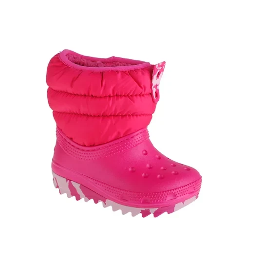 Zdjęcie produktu Crocs Classic Neo Puff Boot Toddler 207683-6X0, Dla dziewczynki, Różowe, śniegowce, syntetyk, rozmiar: 22 / 23