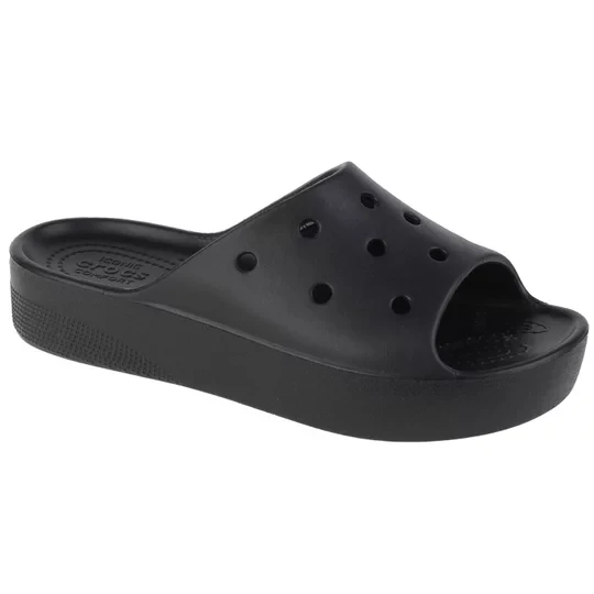 Zdjęcie produktu Crocs Classic Platform Slide 208180-001, Damskie, Czarne, klapki, syntetyk, rozmiar: 41 / 42