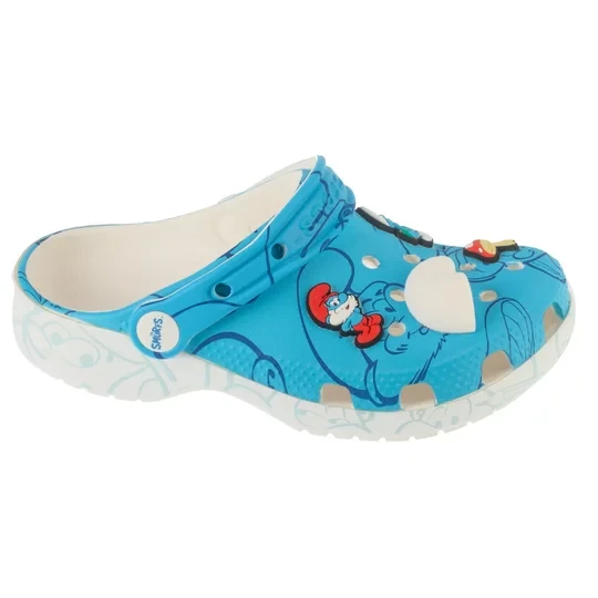 Zdjęcie produktu Crocs Classic Smurfs Clog Kids 210821-90H, Dla chłopca, Niebieskie, klapki, syntetyk, rozmiar: 29/30