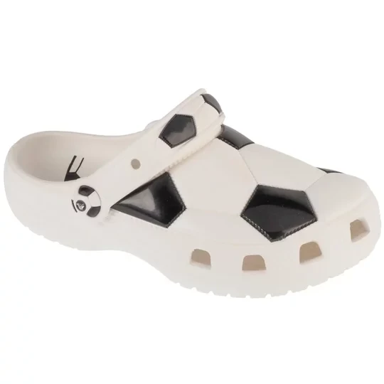 Zdjęcie produktu Crocs Classic Soccer Ball Clog Kids 210157-103, Dla chłopca, Białe, klapki, syntetyk, rozmiar: 28 / 29