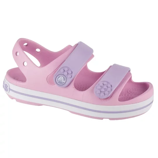 Zdjęcie produktu Crocs Crocband Cruiser Sandal K 209423-84I, Dla dziewczynki, Różowe, sandały, syntetyk, rozmiar: 33/34