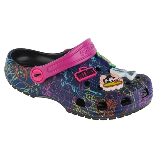 Zdjęcie produktu Crocs Disney Villains Classic Kids Clog 207722-001, Dla dziewczynki, Granatowe, klapki, syntetyk, rozmiar: 29 / 30