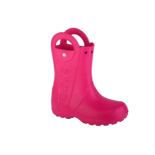 Zdjęcie produktu Crocs Handle It Rain Boot Kids 12803-6X0, Dla dziewczynki, Różowe, kalosze, syntetyk, rozmiar: 33 / 34