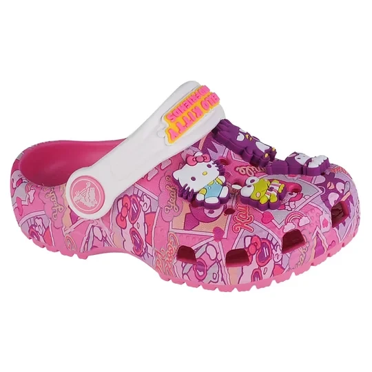 Zdjęcie produktu Crocs Hello Kitty and Friends Classic Clog 208025-680, Dla dziewczynki, Różowe, klapki, syntetyk, rozmiar: 19 / 20