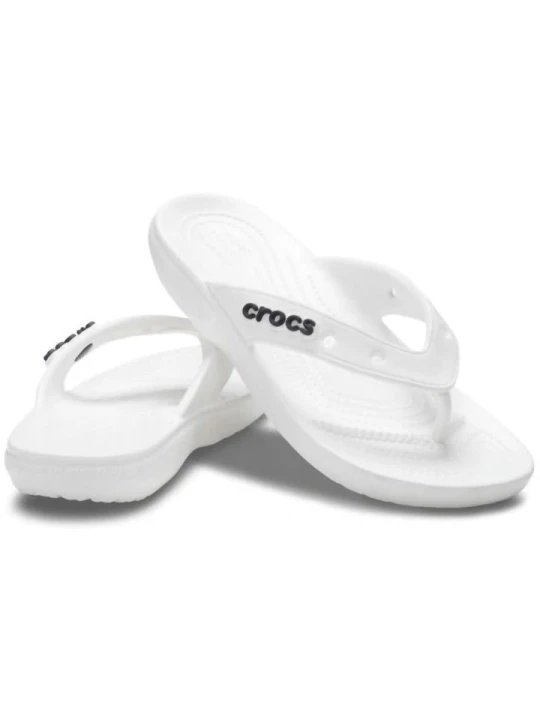Zdjęcie produktu Crocs Japonki "Classic" w kolorze białym rozmiar: 45 / 46