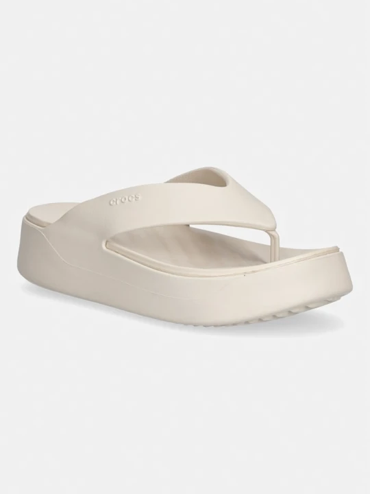 Zdjęcie produktu Crocs japonki damskie Getaway Platform Flip beżowy