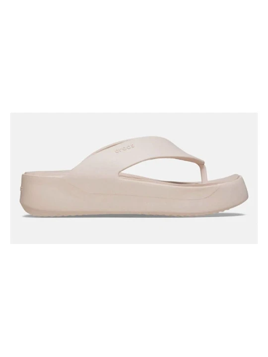 Zdjęcie produktu Crocs Japonki "Getaway" w kolorze kremowym rozmiar: 38 / 39
