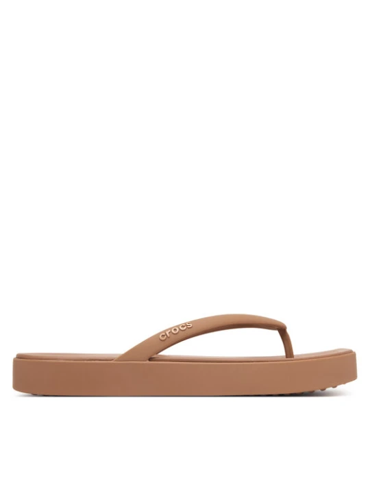 Zdjęcie produktu Crocs Japonki Miami Square Flatform Flip 214161 Kremowy