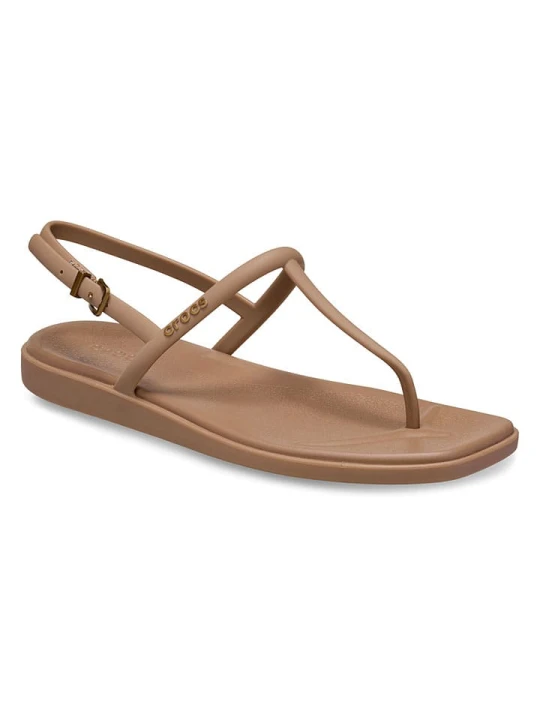 Zdjęcie produktu Crocs Japonki "Miami Thong Flip" w kolorze jasnobrązowym rozmiar: 41 / 42