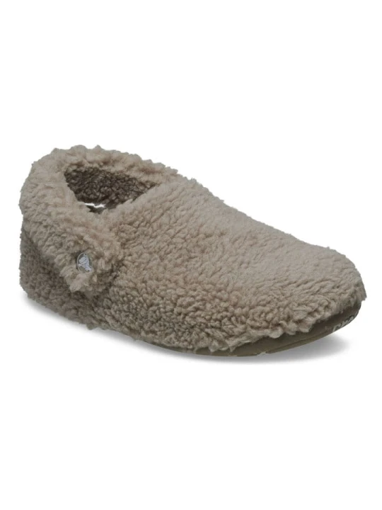 Zdjęcie produktu Crocs Kapcie "Classic Cozzzy" w kolorze beżowym rozmiar: 29/30