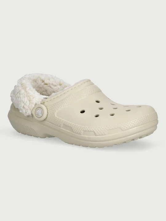Zdjęcie produktu Crocs kapcie Classic Fleece beżowy