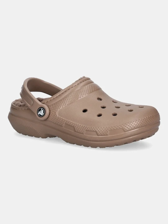 Zdjęcie produktu Crocs kapcie Classic Lined Clog brązowy