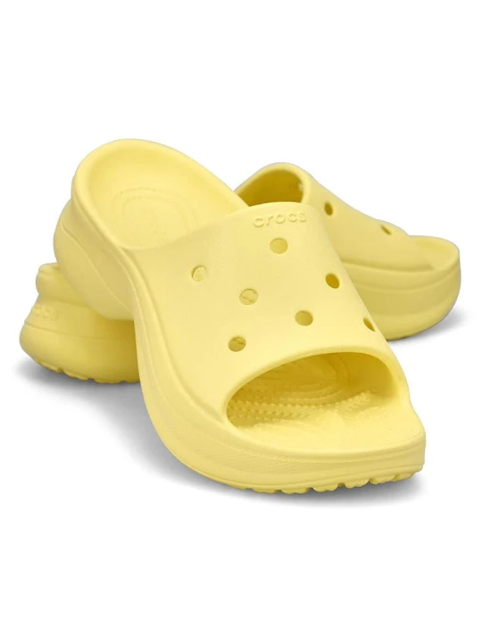 Zdjęcie produktu Crocs Klapki "Bae Slide" w kolorze żółtym rozmiar: 41/42
