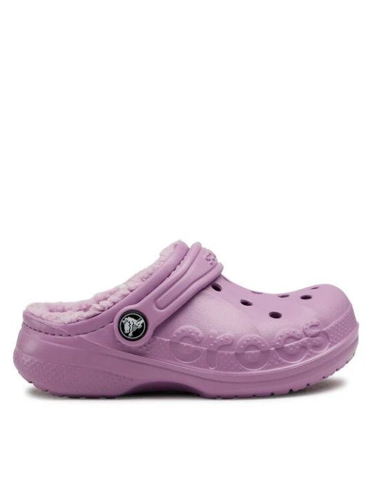 Zdjęcie produktu Crocs Klapki Baya Lined Clog K 207500-5Q5 Fioletowy