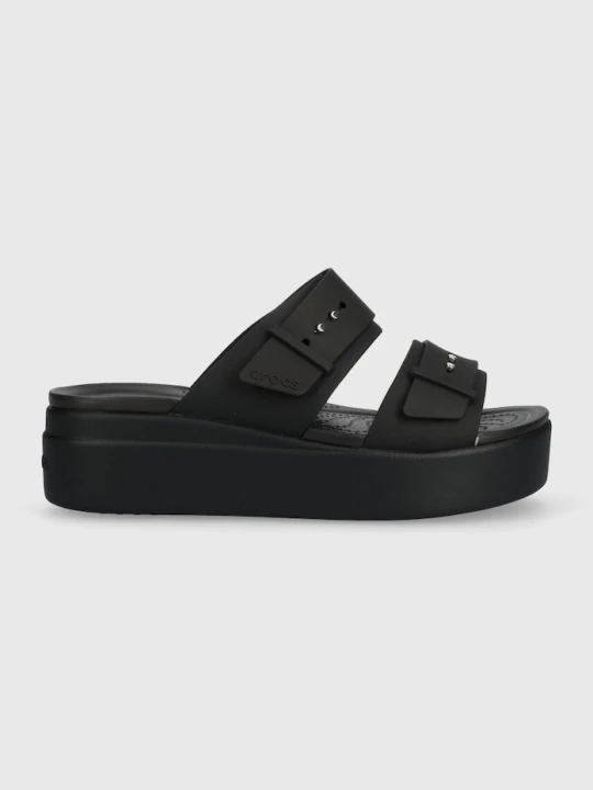 Zdjęcie produktu Crocs klapki Brooklyn Low Wedge Sandal czarny