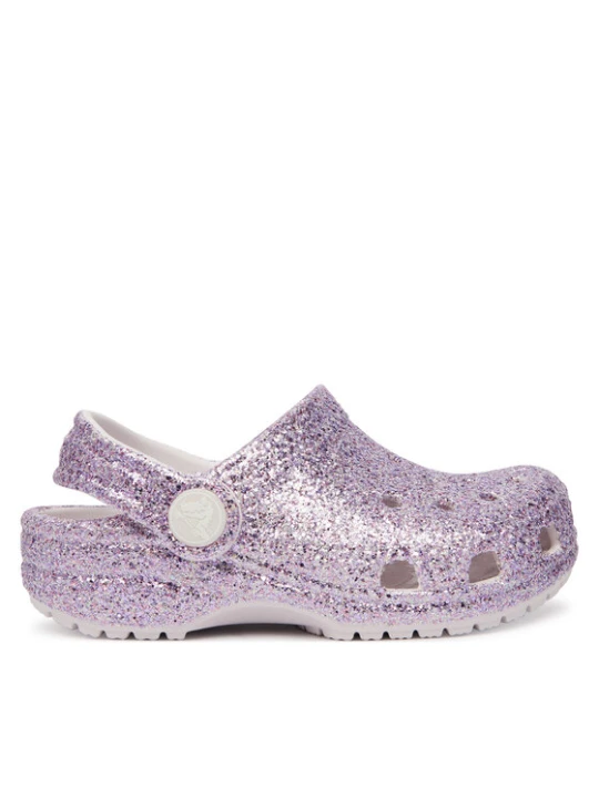 Zdjęcie produktu Crocs Klapki Classic Chunky Glitter Clog T 211940 Fioletowy