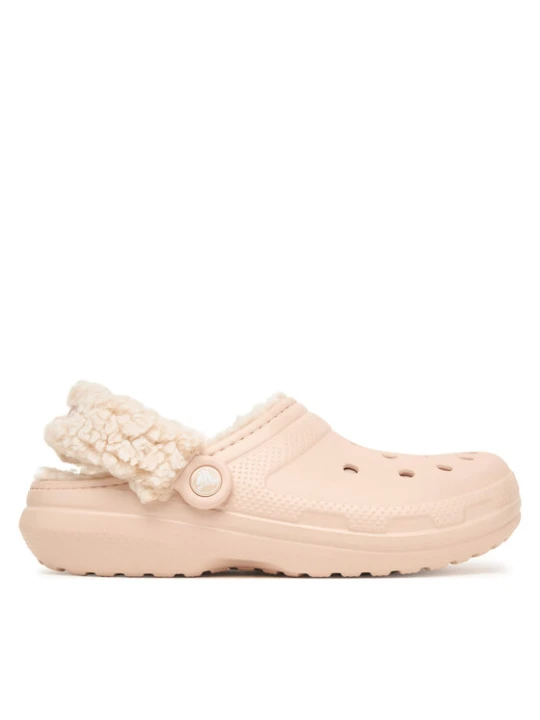 Zdjęcie produktu Crocs Klapki Classic Fleece Lined Clog Quartz 211396 Różowy