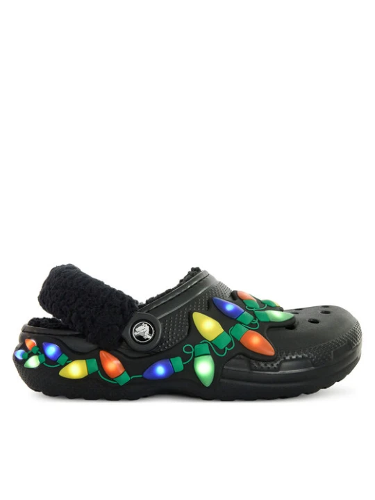 Zdjęcie produktu Crocs Klapki Classic Lined Holiday Lights Clog 212054 Czarny
