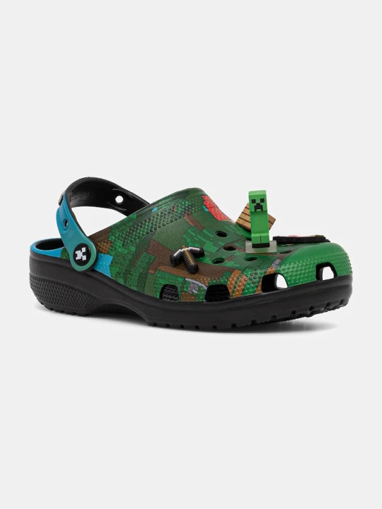 Zdjęcie produktu Crocs klapki Classic Minecraft Clog zielony
