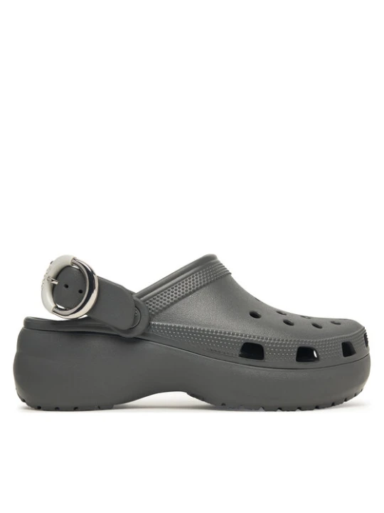 Zdjęcie produktu Crocs Klapki Classic Platform Buckle Clog 213230 Szary