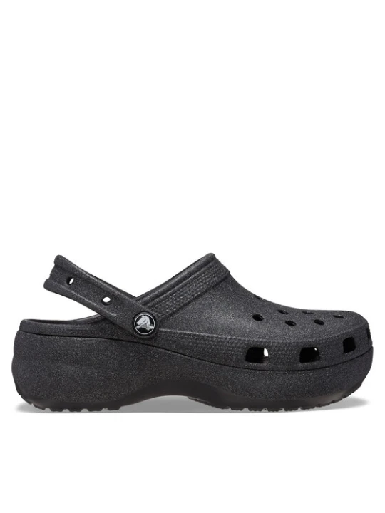 Zdjęcie produktu Crocs Klapki Classic Platform Glitter Clog W 207241 Czarny
