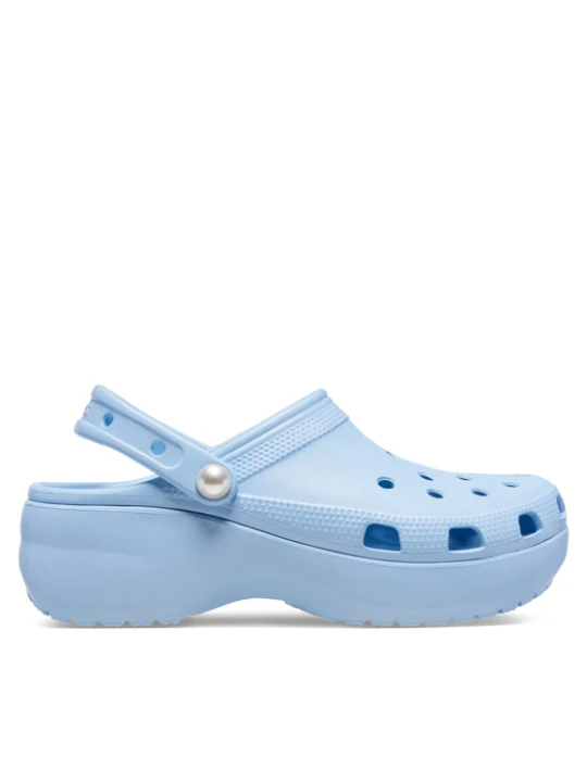 Zdjęcie produktu Crocs Klapki Classic Platform Pearl Clog 211231 Niebieski