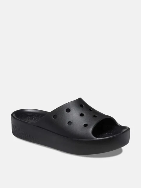 Zdjęcie produktu Crocs Klapki "Classic Platform" w kolorze czarnym rozmiar: 39/40