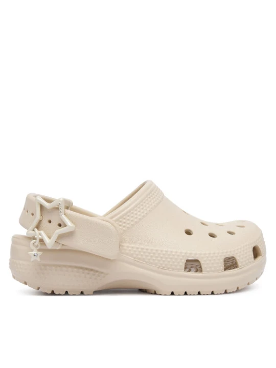 Zdjęcie produktu Crocs Klapki Classic Star Buckle Clog 214369 Beżowy jasny