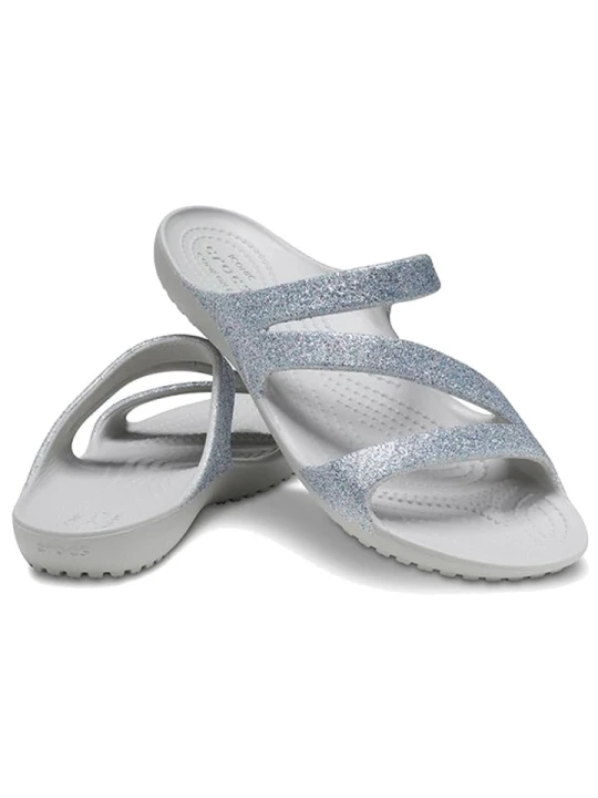 Zdjęcie produktu Crocs Klapki "Kadee II" w kolorze błękitnym rozmiar: 34/35