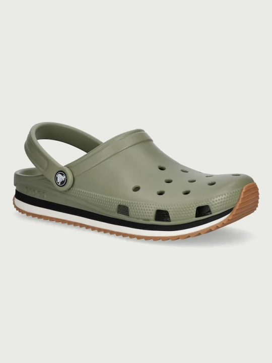 Zdjęcie produktu Crocs klapki mules męskie Classic Retro Runner Clog zielony