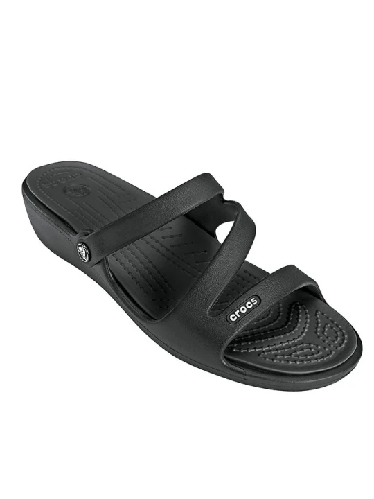 Zdjęcie produktu Crocs Klapki "Patricia" w kolorze czarnym rozmiar: 34/35