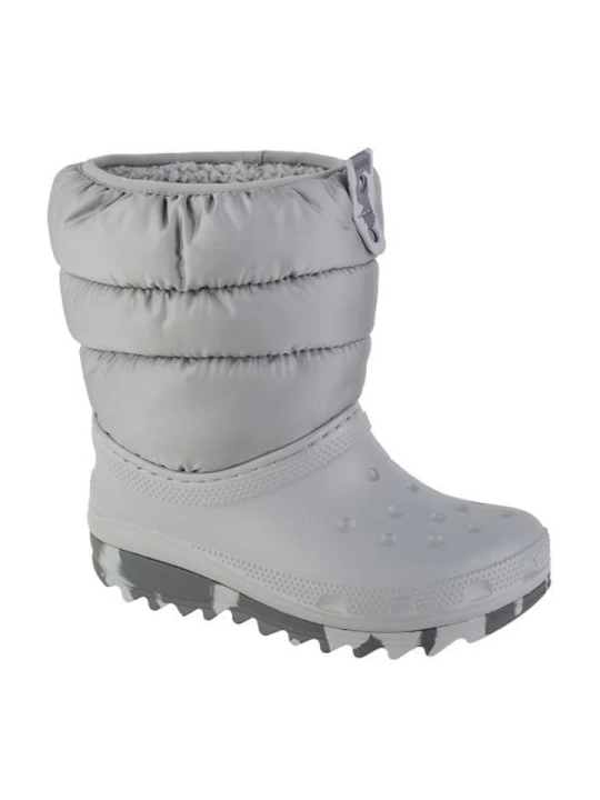 Zdjęcie produktu Crocs Kozaki zimowe "Classic Neo Puff" w kolorze szarym rozmiar: 34 / 35