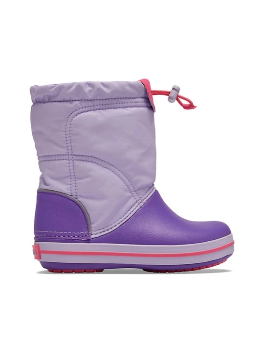 Zdjęcie produktu Crocs Kozaki zimowe "Crocband LodgePoint" w kolorze fioletowym rozmiar: 30 / 31
