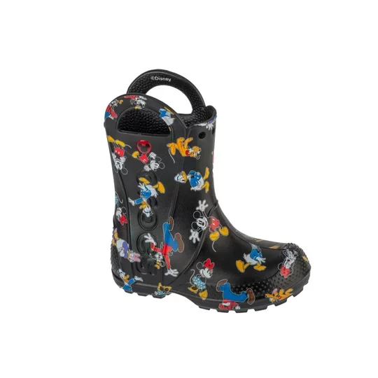 Zdjęcie produktu Crocs Mickey Friends Handle It Boot Kids 210889-90H, Dla dziewczynki, Wielokolorowe, kalosze, syntetyk, rozmiar: 28/29