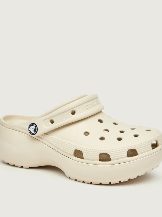 Zdjęcie produktu CROCS Mule 2w1 Classic Platform Clog beżowy